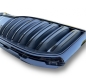 Preview: Frontgrill schwarz matt/glanz