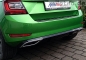 Preview: Auspuff-Dummies, passend für Fabia III Monte Carlo - Alu-Brush