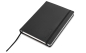 Preview: Notizbuch A5 Apple-Skin Schwarz