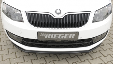 Rieger Spoilerschwert für orig. Frontschürze schwarz glänzend - NICHT RS !