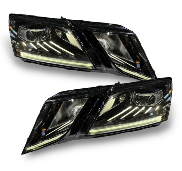 Voll Led Scheinwerfer für Skoda Octavia 5E 17-19 Led Tagfahrlicht dynamischer Blinker