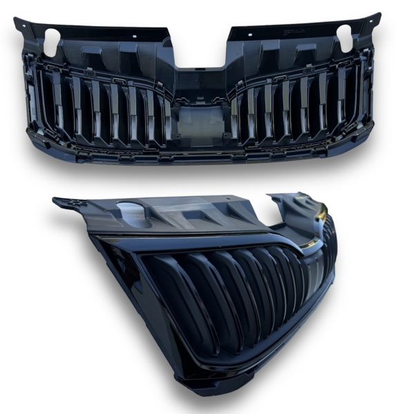 Frontgrill schwarz matt/glanz