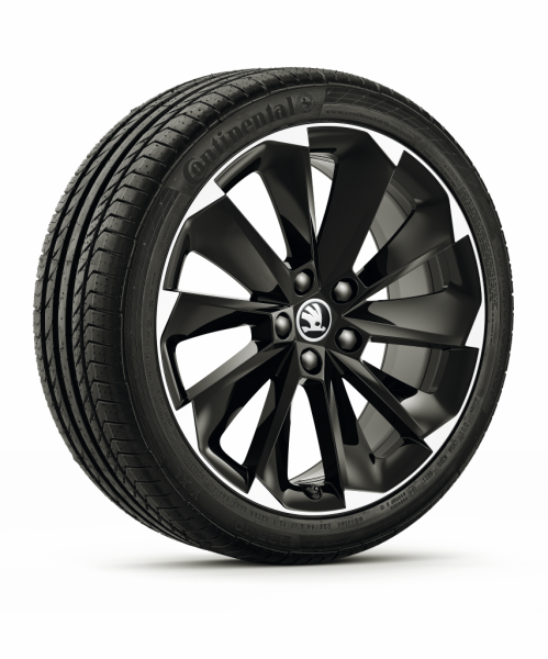 LM-Felge Supernova schwarz-poliert 8,0Jx19", ET 44