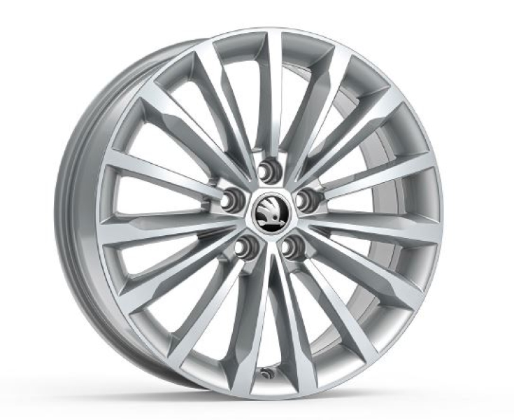 Leichtmetallfelge Trinity silber