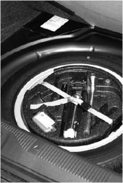 Einbauset für Reserverad KODIAQ nur 5-Sitzer (kein RS)