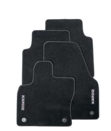 KAROQ Textilfußmatten-Set Premium
