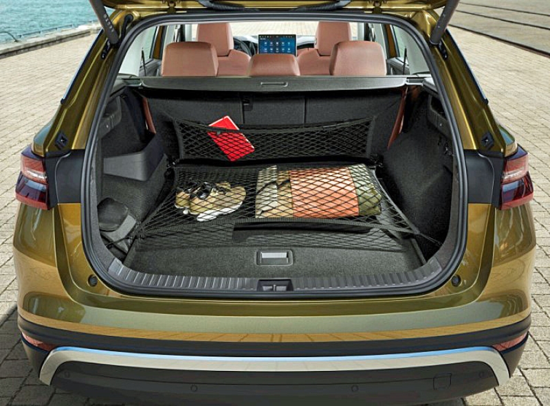 Netzprogramm, 3-teilig schwarz, Kodiaq 5-Sitzer