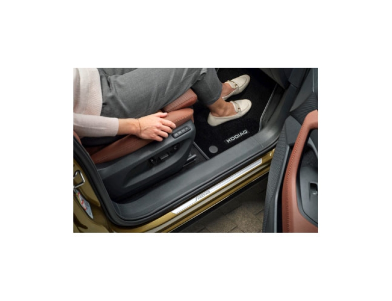 Einstiegsleisten vorne silber - Kodiaq 2