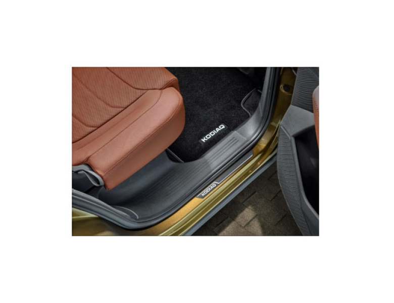 Einstiegsleisten hinten schwarz - Kodiaq 2