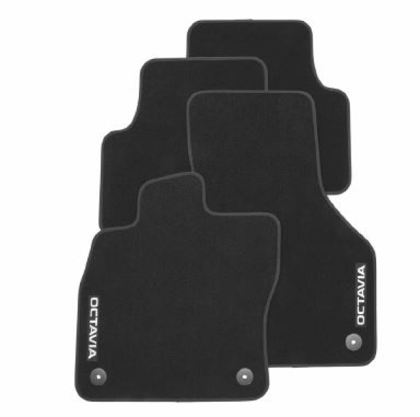 OCTAVIA 4 Textilfußmatten-Set Standard Octavia 4 (e-Tec)