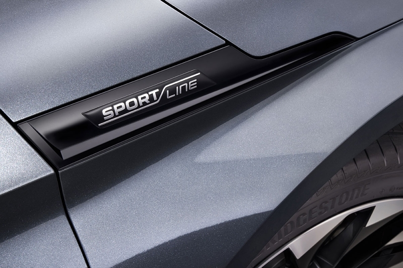 SPORTLINE-Emblem links
