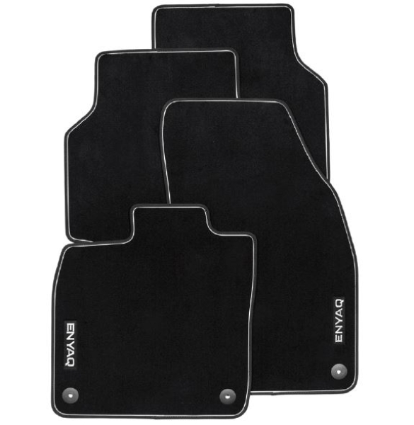 ENYAQ  Textilfußmatten-Set Premium
