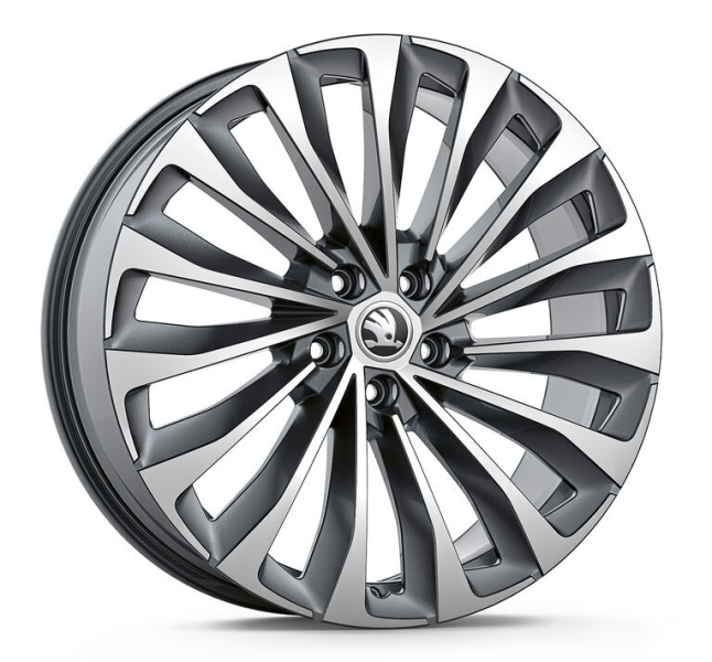 LM-Felge Asterion in anthrazit 9,0Jx20" ET42 Hinterachse