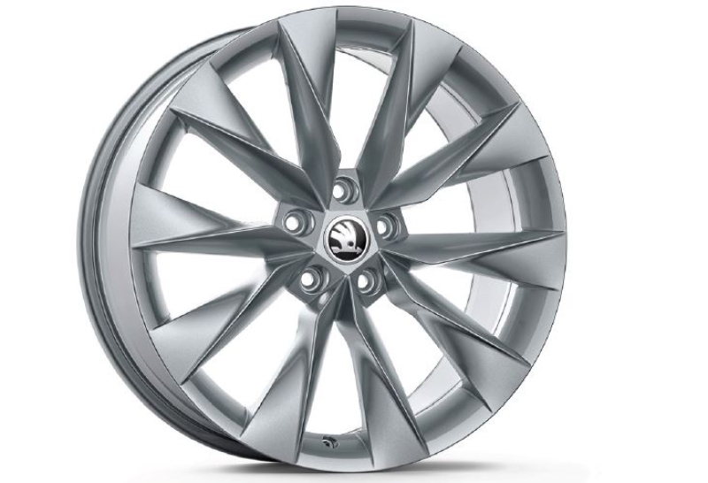 Leichtmetallfelge Crystal in silber 8,0Jx19" ET45