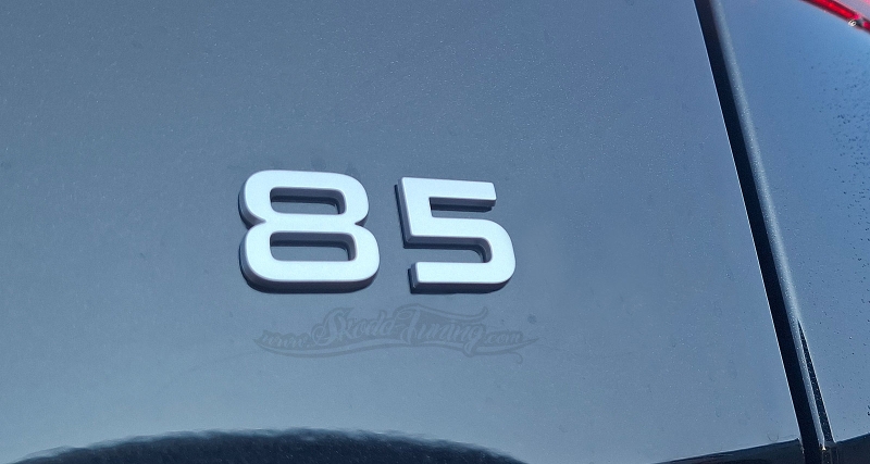 ENYAQ/ELROQ Schriftzug "85" Dark Chrom