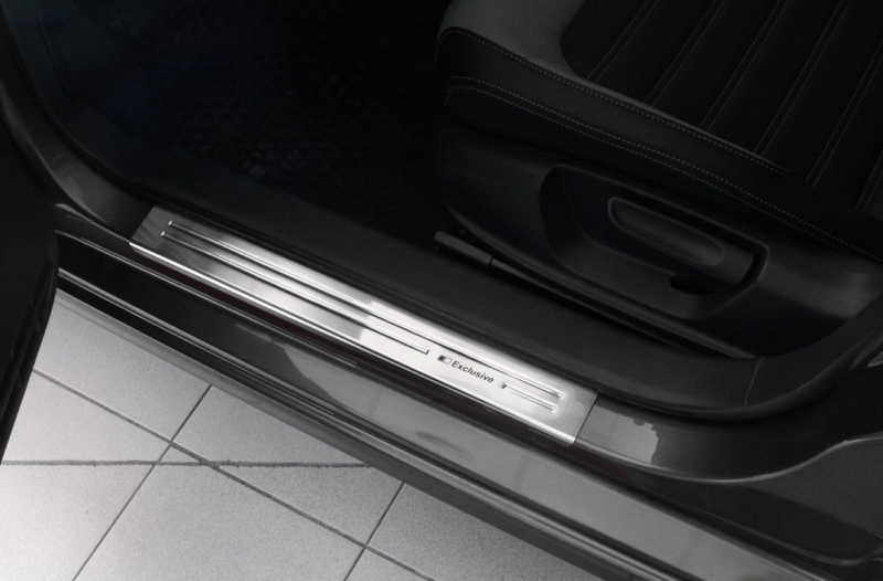 Ladekantenschutz und Einstiegsleisten für Octavia 3 Combi