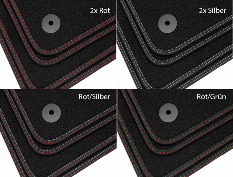 SCALA - Doppelziernaht Fußmatten