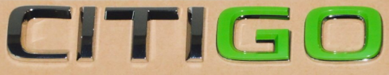 CITIGO Schriftzug ("GO"-grün)
