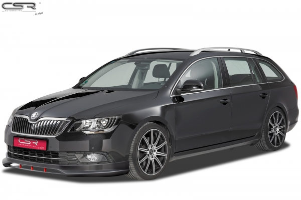 Frontspoilerlippe für Skoda Superb II 3T FACELIFT