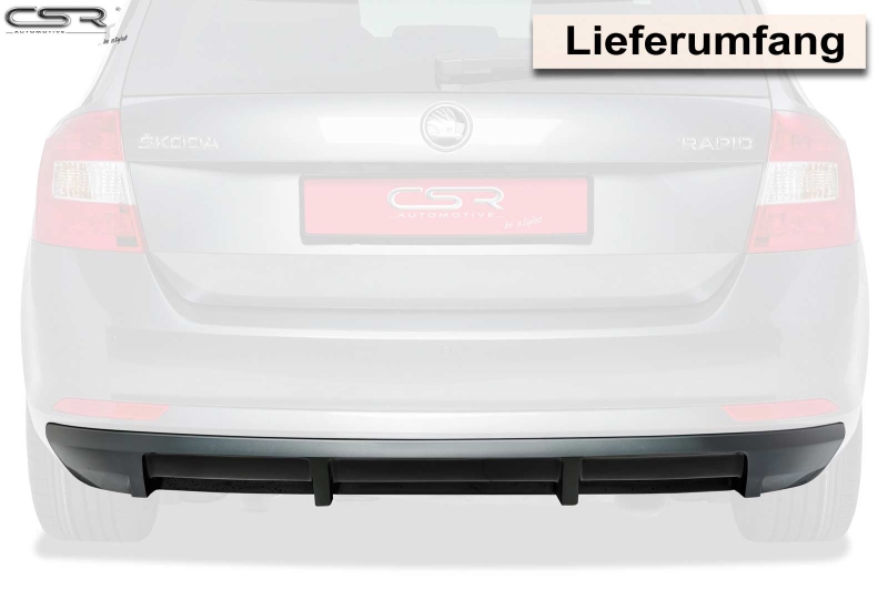 Heckansatz für Skoda Rapid Spaceback