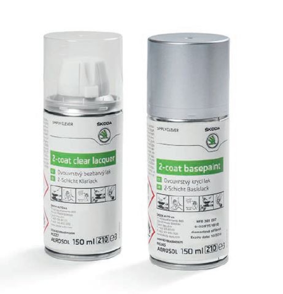 Lackspray Diamant-Silber Metallic