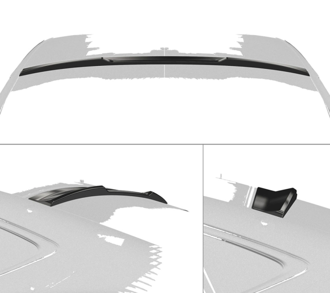 Dachfinnen für Enyaq Coupé