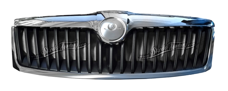 Original Skoda Frontgrill mit Rahmen für Octavia 2