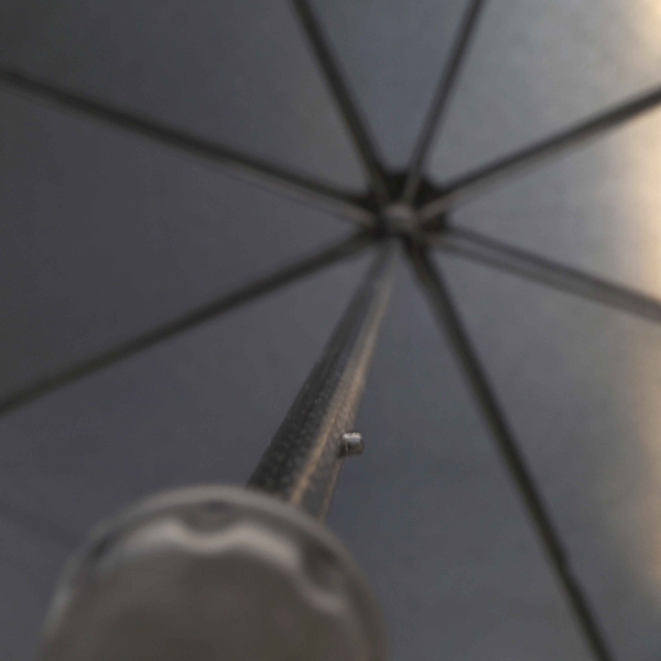Regenschirm/Gästeschirm 3XL, Schwarz