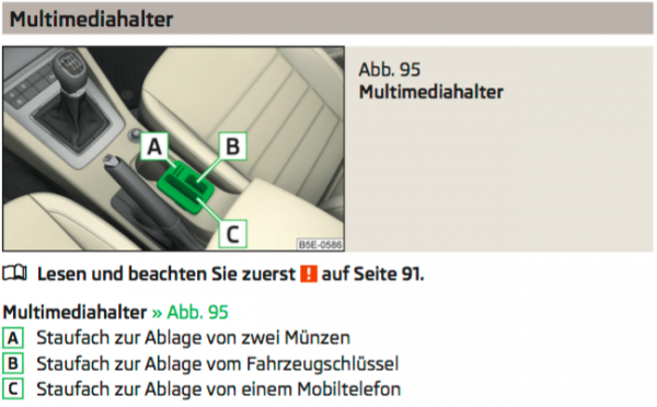 Multimediahalter / Handyhalter