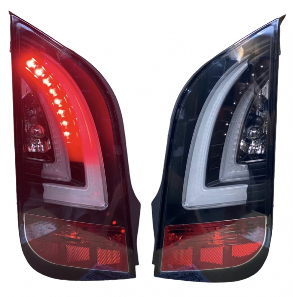 LED Rückleuchten - schwarz/klar