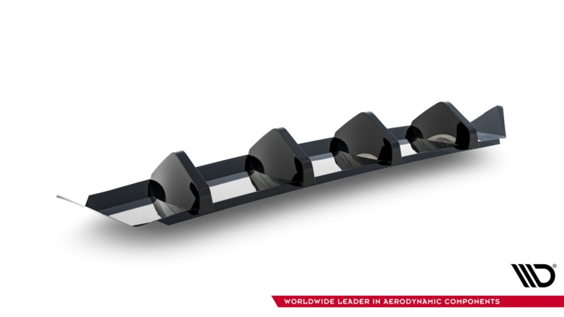 Heckdiffusor schwarz glanz für Superb 4