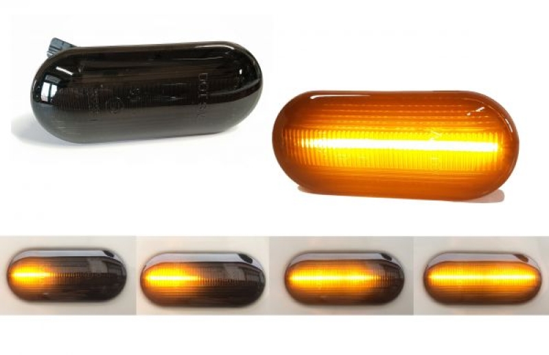 LED-Seitenblinker mit Lauflicht