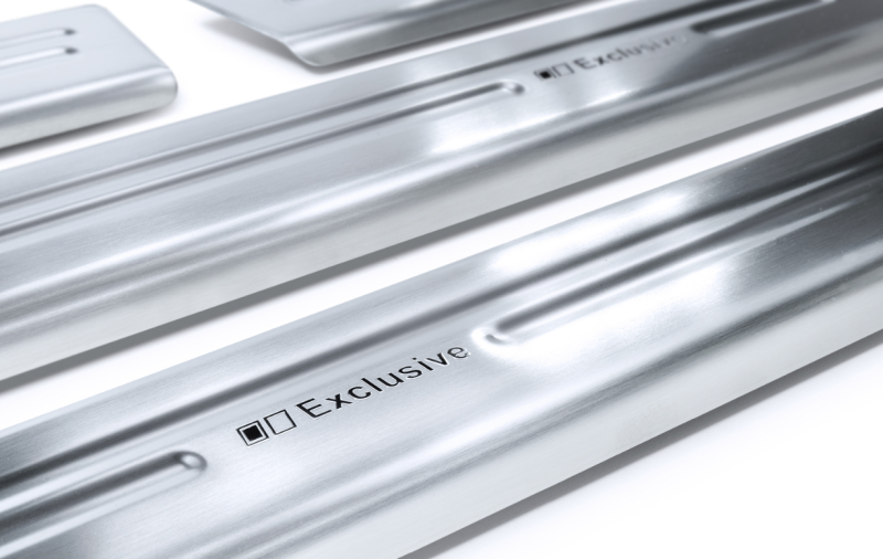 Exclusive Design V2A Einstiegsleisten für Skoda Scala ab Bj. 2019-