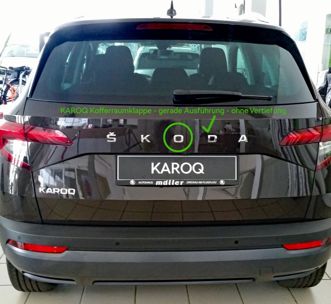 Skoda-Emblem für Heck - KODIAQ