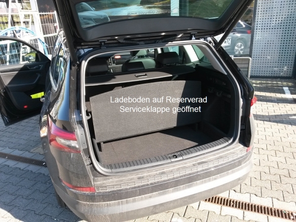 Ladeboden Karoq (klappbar) für Kofferraum