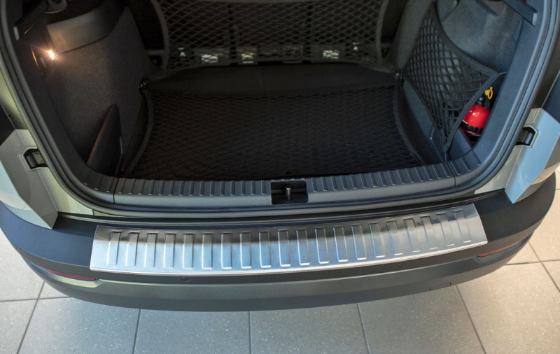 Ladekantenschutz Anthrazit für Skoda Karoq bis Bj. 2021