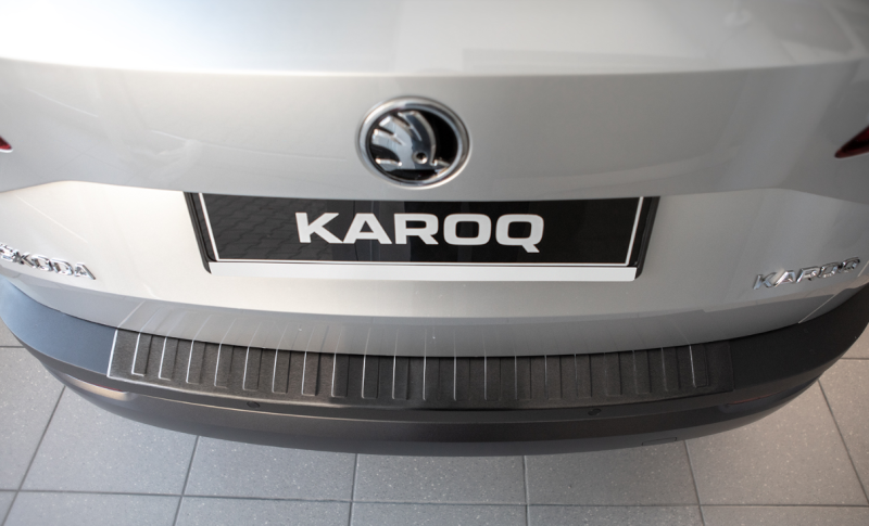 Ladekantenschutz Anthrazit für Skoda Karoq bis Bj. 2021