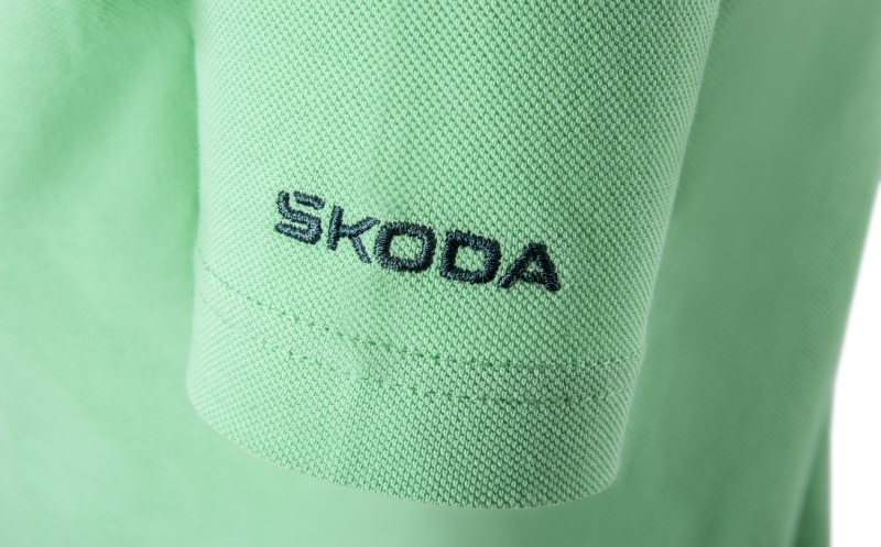 Poloshirt Damen, Electric-Grün