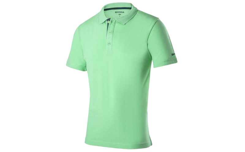 Herren Polo Shirt Electric-Grün
