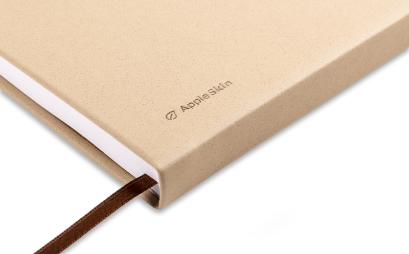 Notizbuch A5 Apple-Skin - Beige
