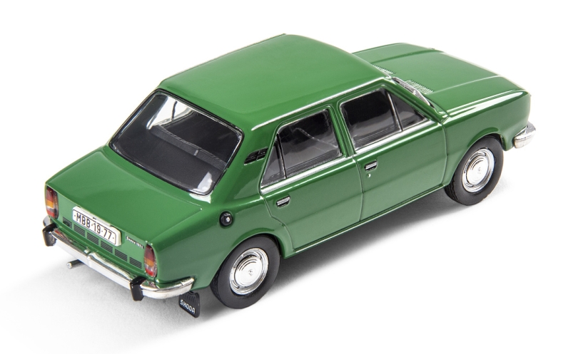 Modellauto Skoda 105L (1977) Grün