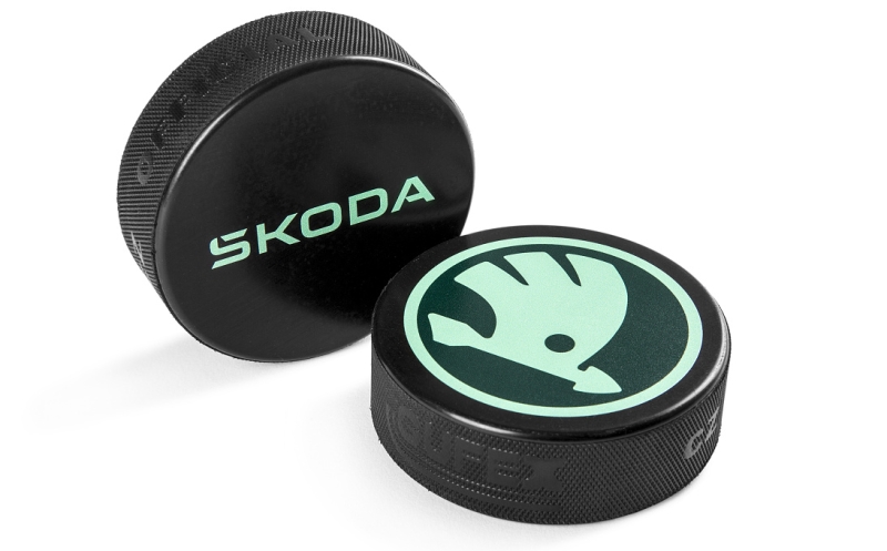 Eishockey Puck SKODA