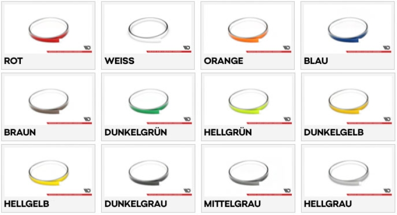 Selbstklebender Zierstreifen