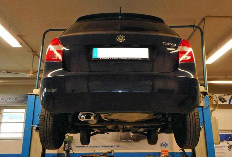 1,2l 12V Endschalldämpfer - 145x65 Typ 59