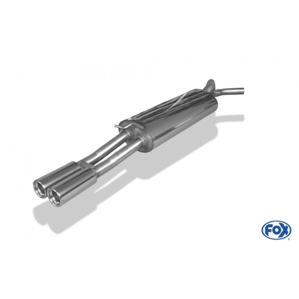 Endschalldämpfer - 2x76 Typ 13
