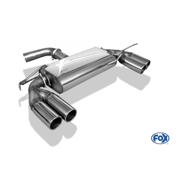 Endschalldämpfer - 2x80 Typ 12 rechts/links - Frontantrieb