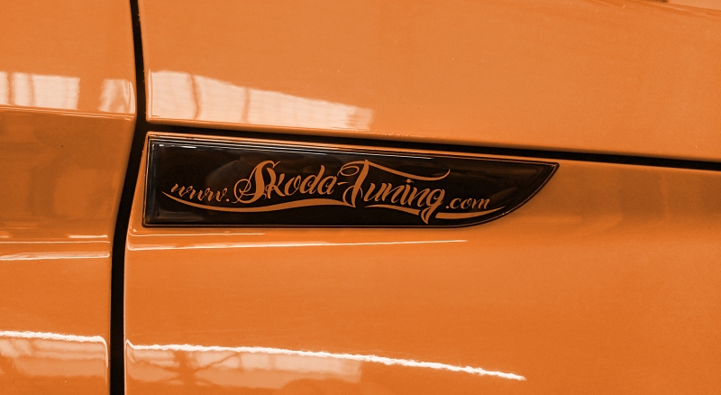 3D Kotflügel-Aufkleber-Set skoda-tuning.com