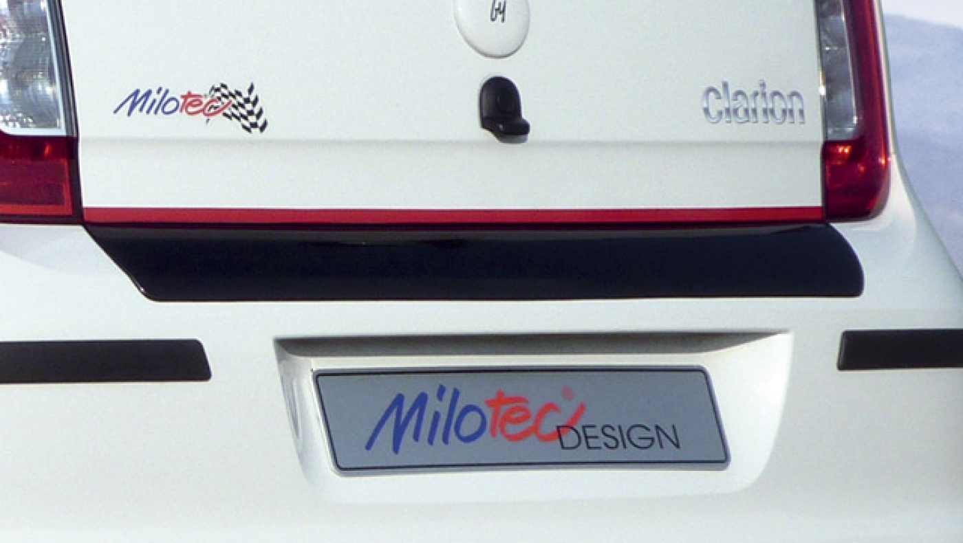 Ladekantenschutz, ABS schwarz Klavierlack