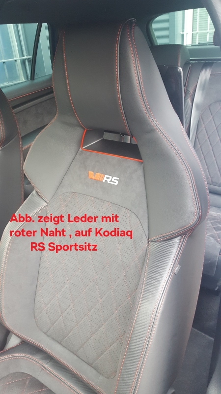 Rückenlehnenschutz mit Organizer und Trittschutz Kodiaq und Karoq