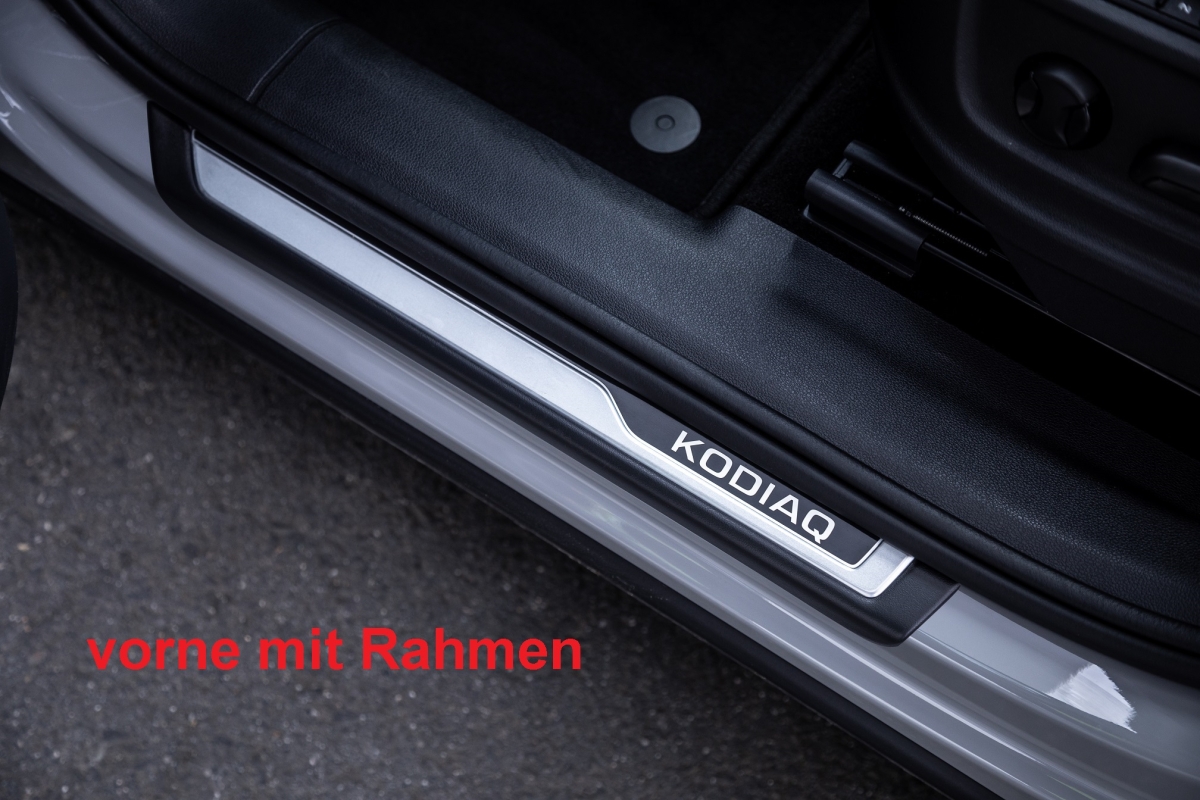 Rahmen für die orig. Einstiegsleisten, passend für Kodiaq